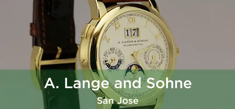 A. Lange and Sohne San Jose